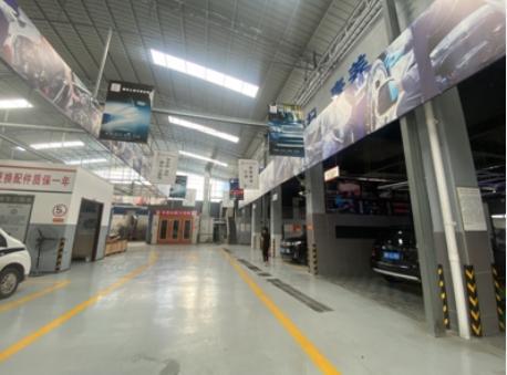 汽车修理厂作业时有异味 已拆除并搬到新址,新建密闭喷烤漆房